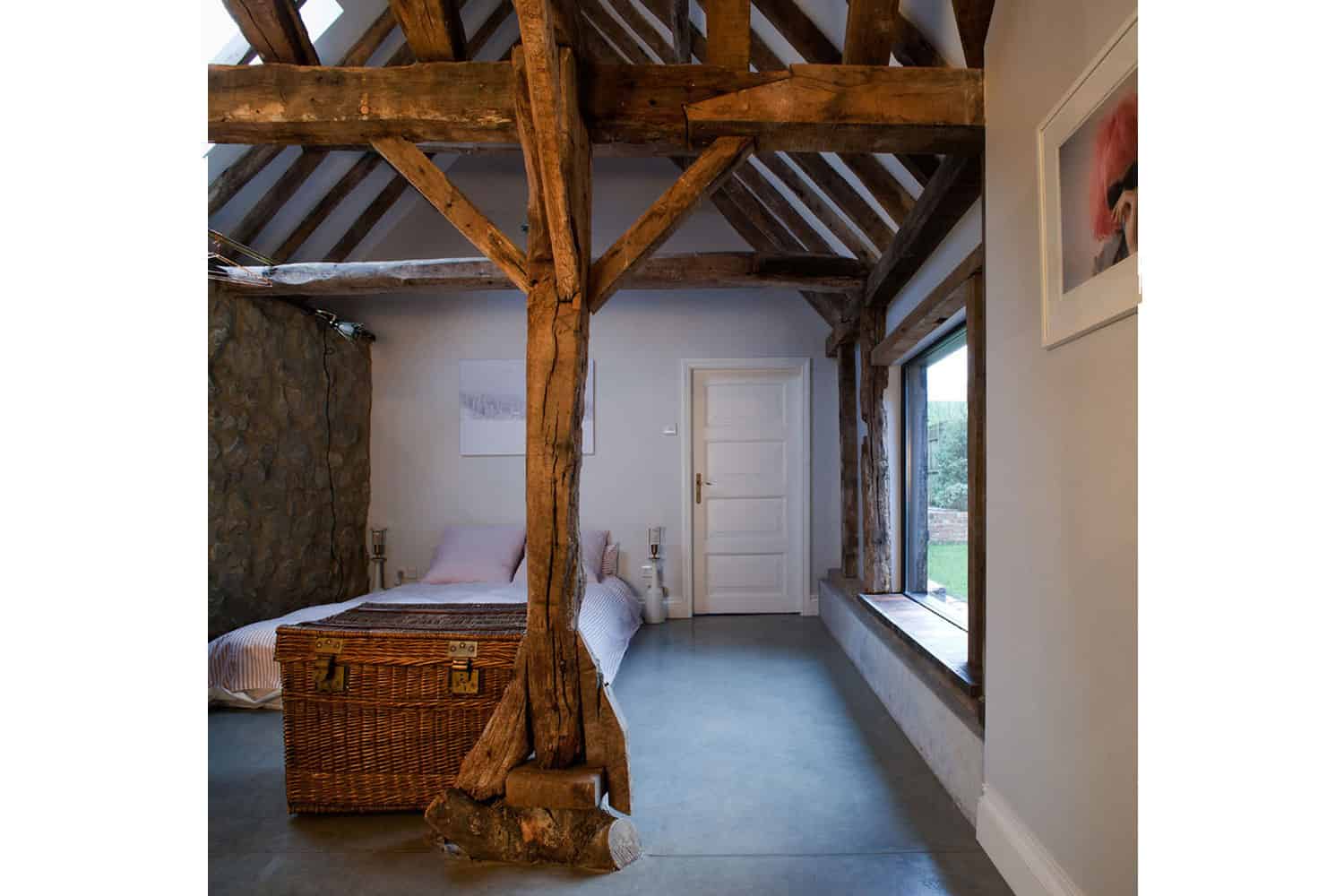 19 18th century barn converted modern home