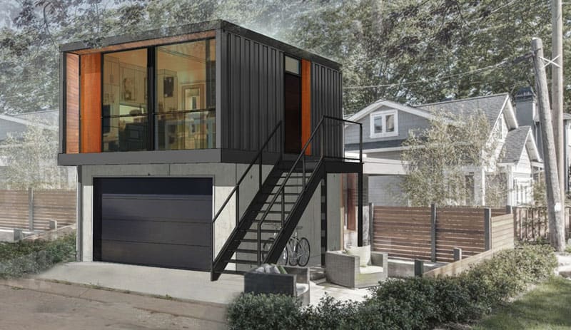 Prefabricated Homes From Shipping Containers In 3 Different