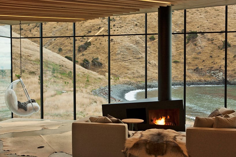 7 sustainable oceanfront cabin remote volcanic mountainside