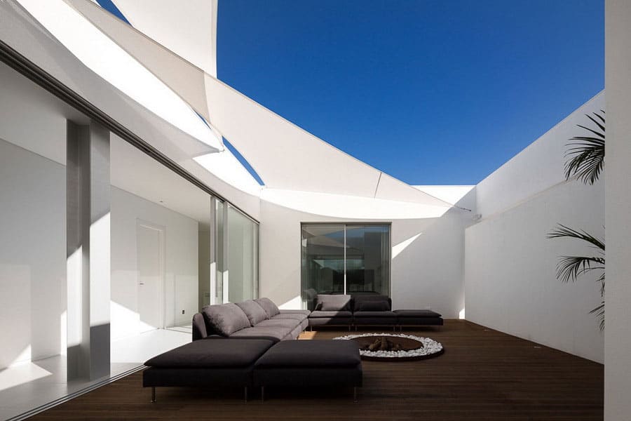 access above overhanging portuguese villa 5 open living room