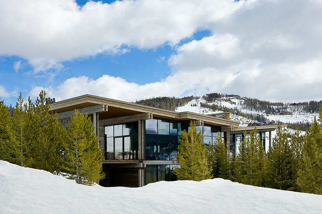 luxury residence ski resort natural elements 2 site thumb 630x420 30659 Luxury Ski Residence in Montana
