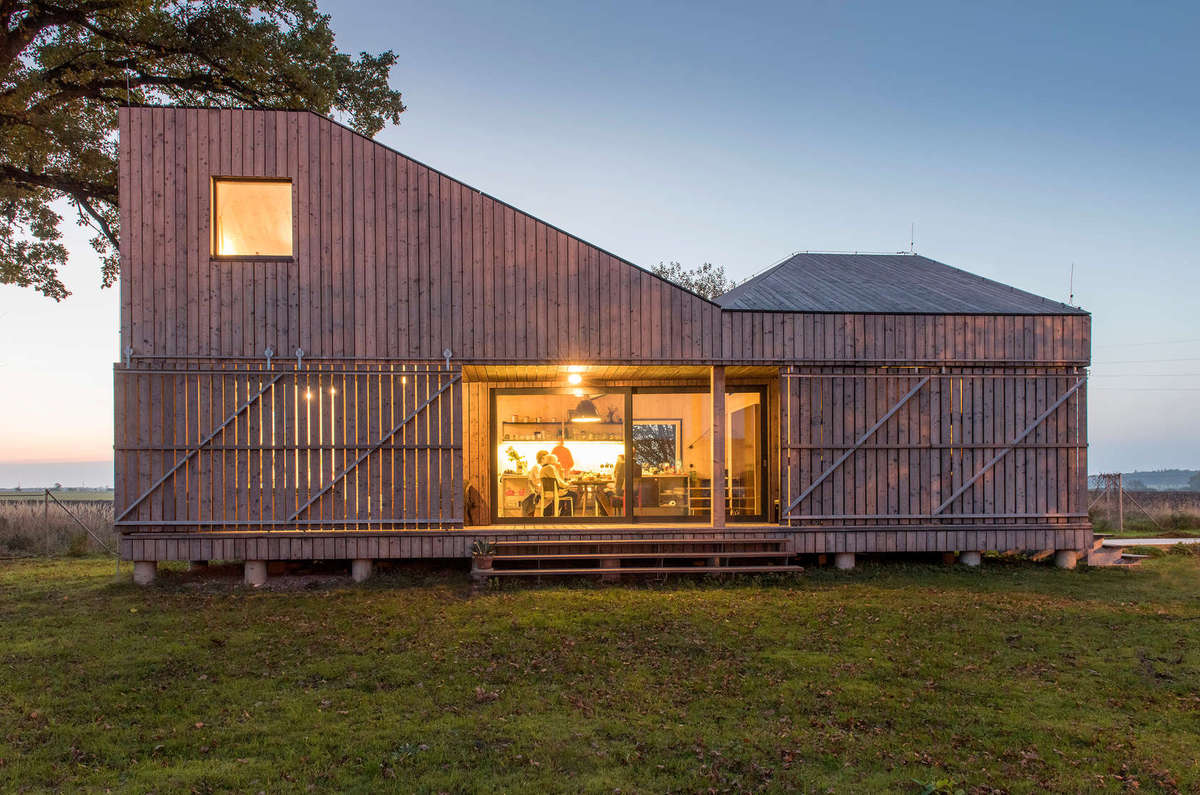 Low Energy Wooden House