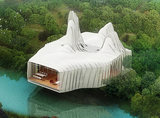 Modern Sustainable Home Design at Bird Island, Kuala Lumpur, Malaysia