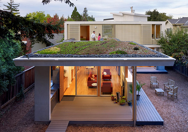 Bright Modern Home: Eco-, Space- and Cost-Efficient Design