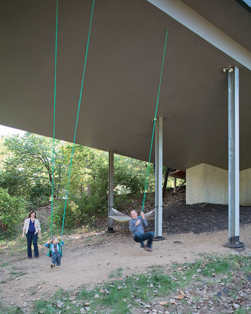 cantilevered house for life of play 7