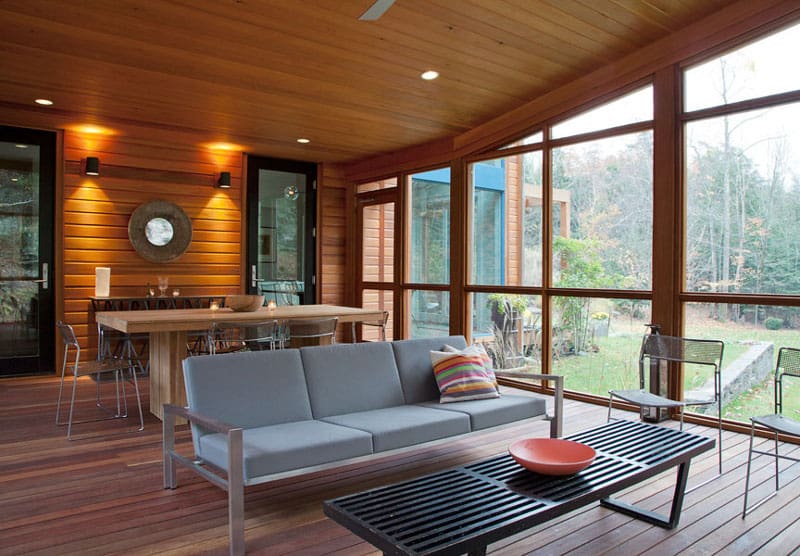 cedar porch house transforms peripheral element into focal point 4