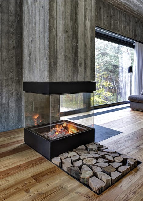 concrete and timber seaside house 24