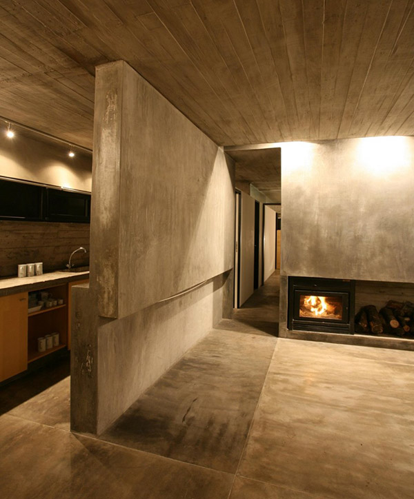 concrete house plan bak architects argentina 9