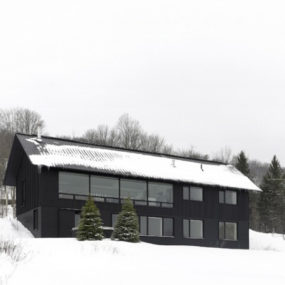 Contemporary Chalet House Plans – Canadian Winter Wonderland