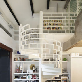 Chic Industrial Loft Design Idea Showcases Original Elements