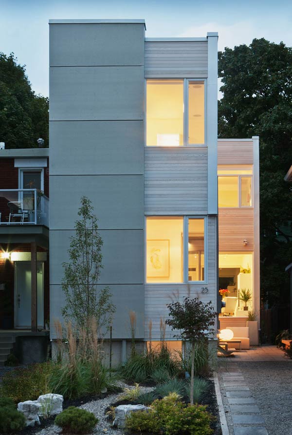 black minimalist house