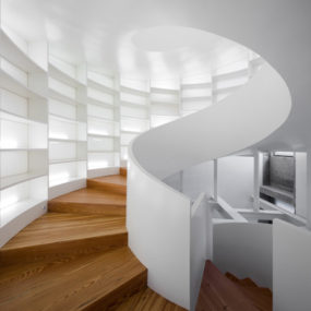 Contemporary Portuguese Architecture – Spiral Staircase for 6,000 Books