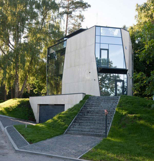 Contemporary Summer Houses: Modern Lithuanian Retreat