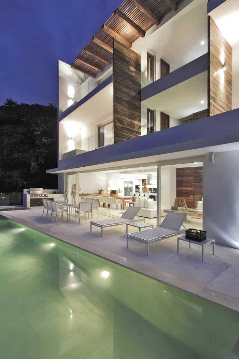 contemporary view house in mexican paradise 2