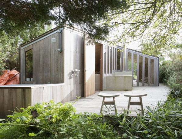 Cozy Compact Cottages: Netherlands Poplar Garden House