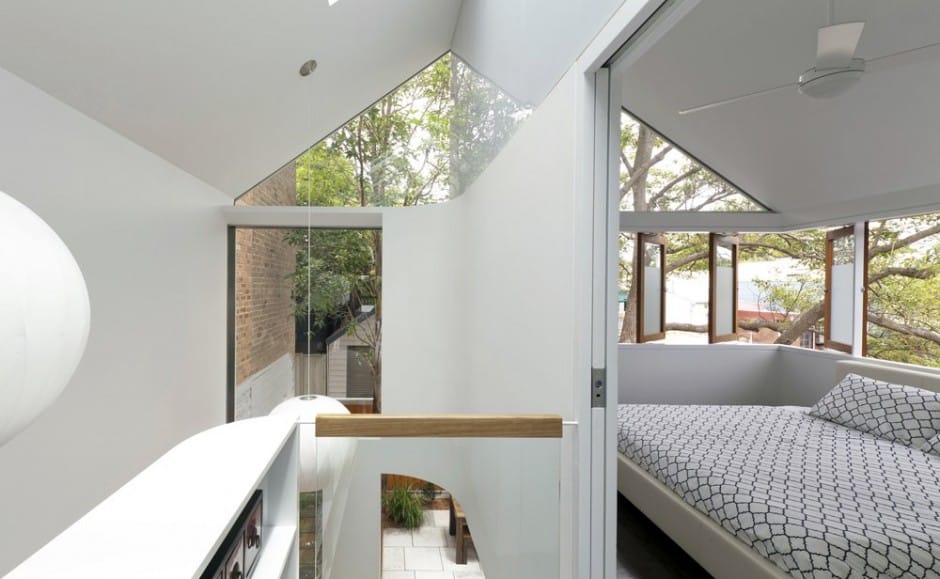 familiar touches modern design sydney home 19 multi room windows