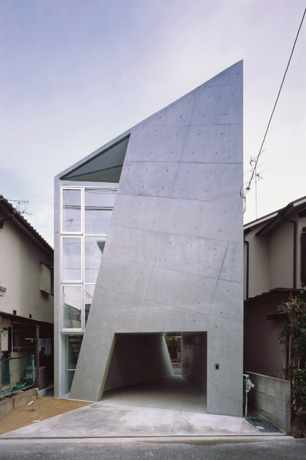 folded houses cool japan architecture design 1