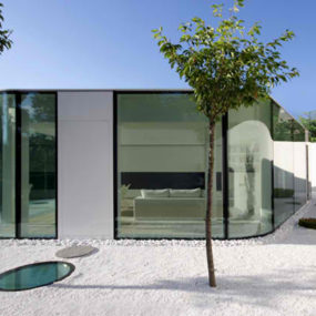 Futuristic Glass Architecture in Switzerland
