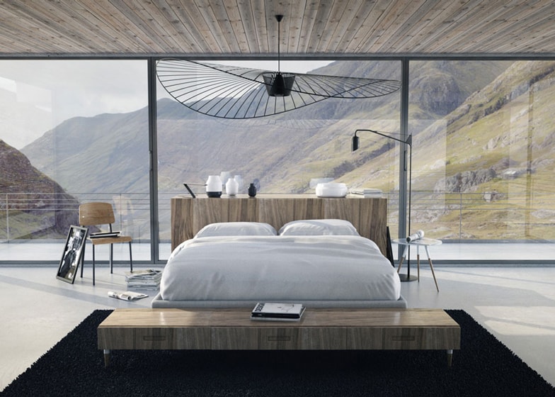 futuristic self sustaining house concept on stilts 6 bedroom