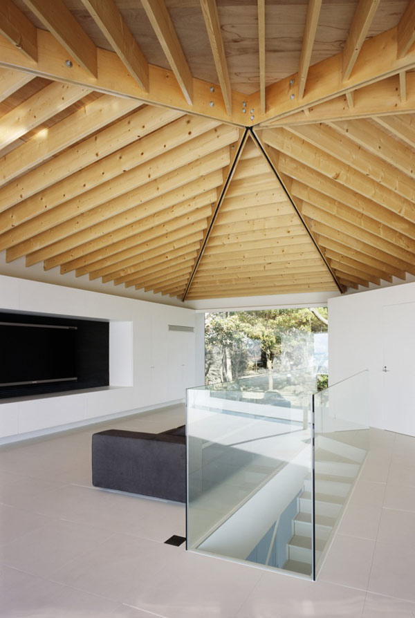 garden house design with pentagon roof 4