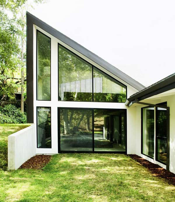 glazed house extension modern california home makeover 1