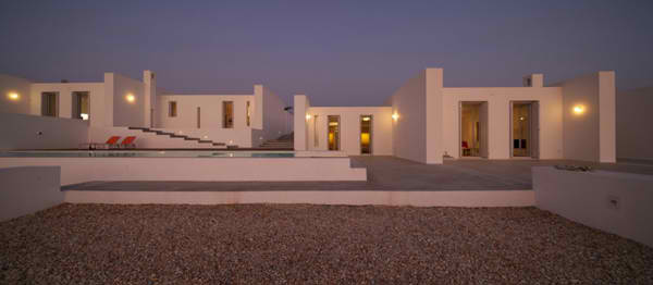 greek luxury villa brings indoors outdoors 1 Greek luxury villa brings indoors living into the outdoors