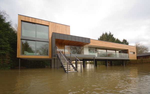 House On The River – wow, it’s actually in the river …