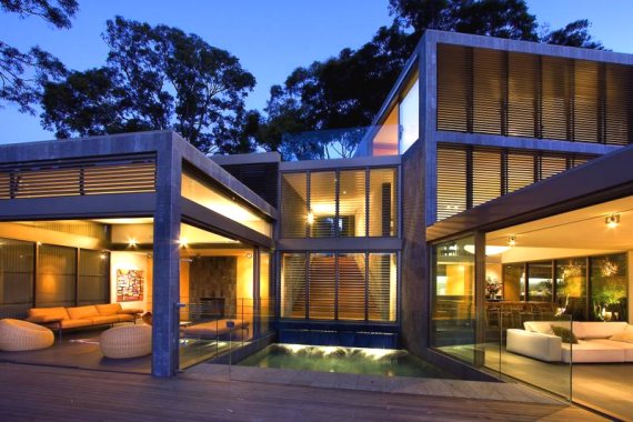 ian moore architects balmoral house 1 Balmoral House by Ian Moore Architects Brings Nature Indoors