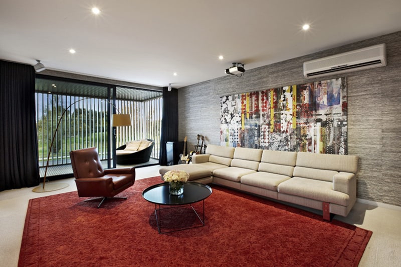 indoor outdoor house design with alfresco terrace living area 16