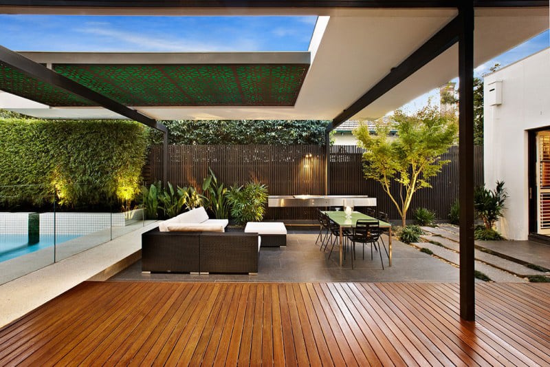 indoor outdoor house design with alfresco terrace living area 5