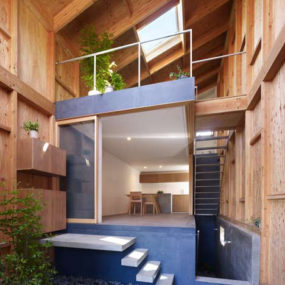 Inside Out House with Inner Garden