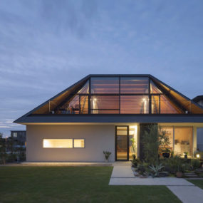 Hipped Glass Roof House