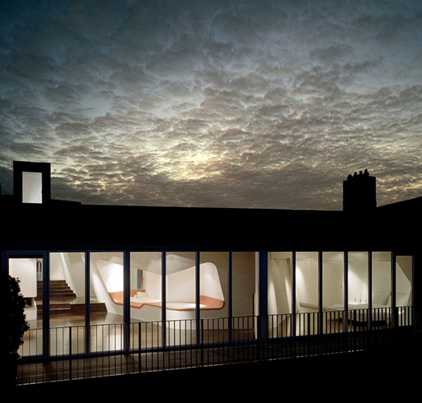 loft gleimstrasse 1 Modern Loft Design   rooftop loft in Berlin offers open concept for an open minded