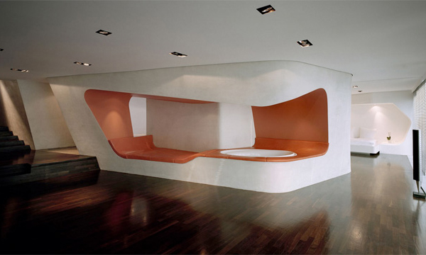 loft gleimstrasse 5 Modern Loft Design   rooftop loft in Berlin offers open concept for an open minded