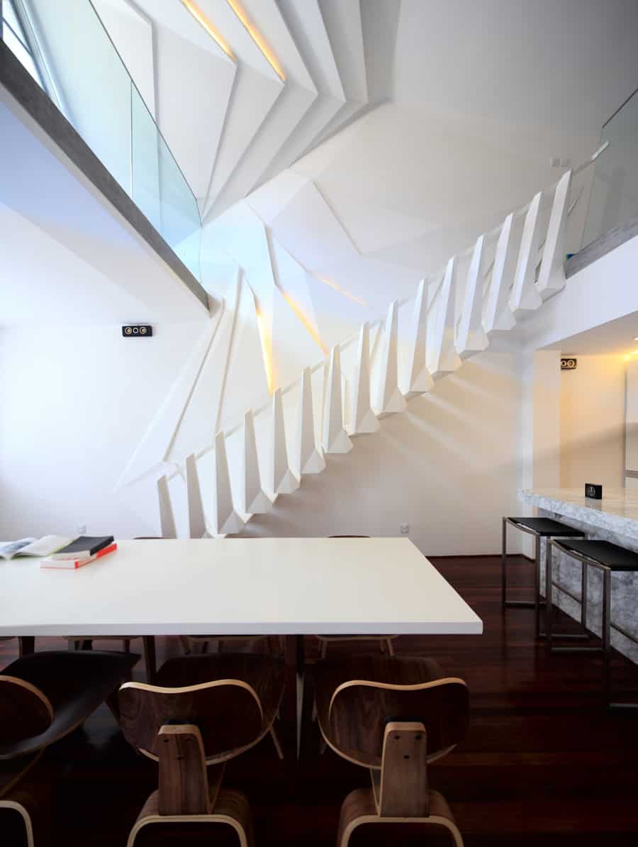 modern geometric apartment loft with beautiful bones 3