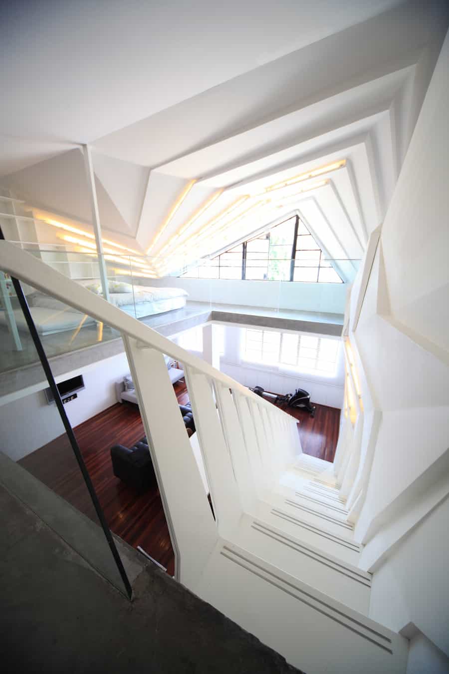 modern geometric apartment loft with beautiful bones 5
