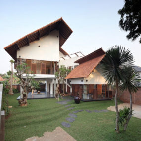 现代印尼住宅-一个美丽的平衡