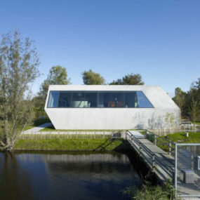 Modern Island Home in Amsterdam Nature Reserve