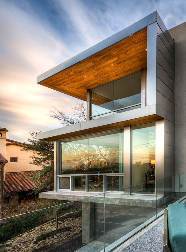 passive solar home design texas 8 Beautiful Contemporary Homes   Passive Solar House in Texas