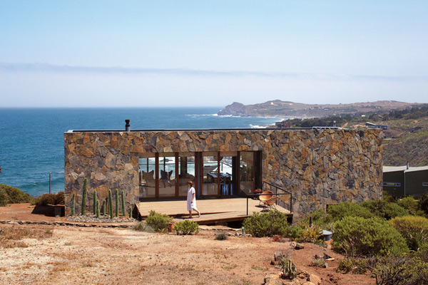 Passive Solar Stone House, A Beachfront Dream!