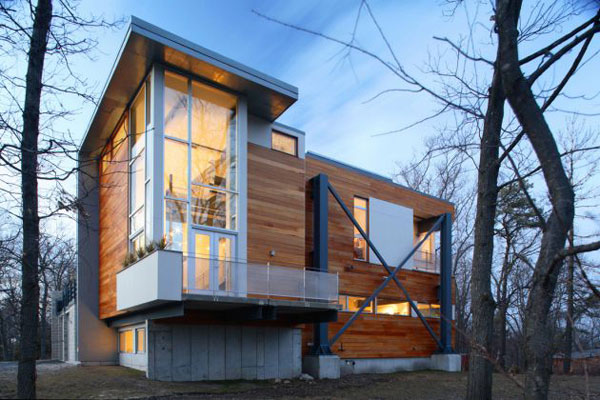 Recycled Houses – Repurposed Steel and Concrete from the I-93
