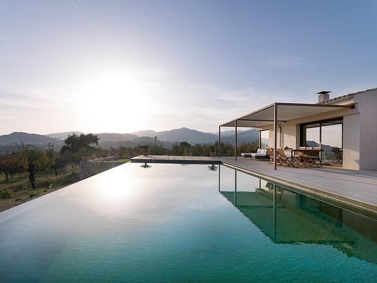 spanish family home with comfortably contemporary open space appeal 1 infinity pool