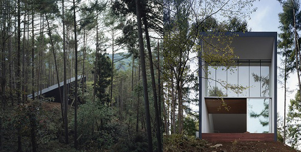 Contemporary Weekend House – Nature-Inspired Japanese Design