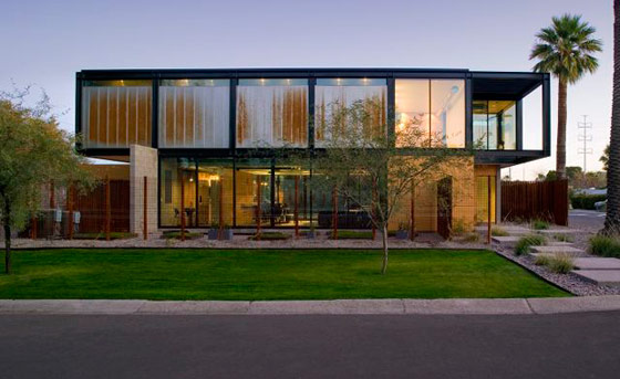 tempe az house 2 Contemporary House in Arizona with Industrial Chic Style