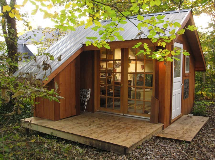 Tiny House Ornaments - A Cottage in the Forest