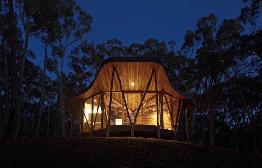 ultramodern reinvention traditional woodland cabin with timber structure 3 night straight