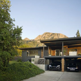 Utah Modern Homes for Sale – dark walnut makes it!