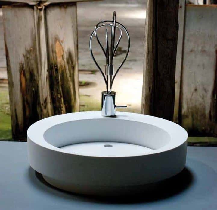 morpho collection by newform with wide rim sink