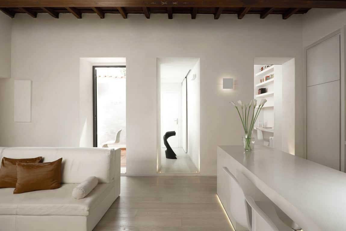 creating personality within white apartment 10 interior