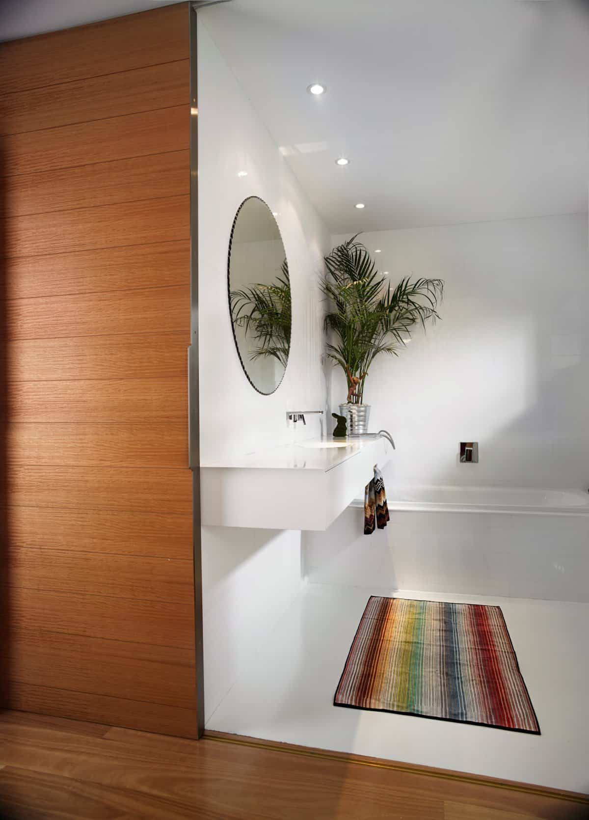 bold choices dramatize penthouse apartment 12 washroom